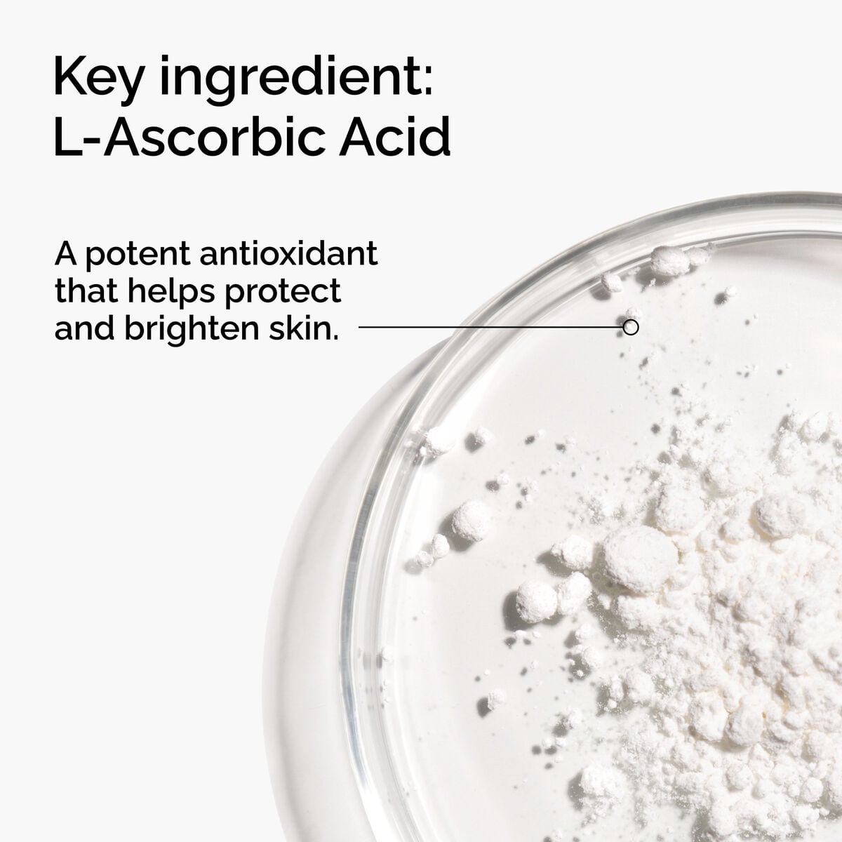 Key Ingredients of The Ordinary 100% L-Ascorbic Acid Powder