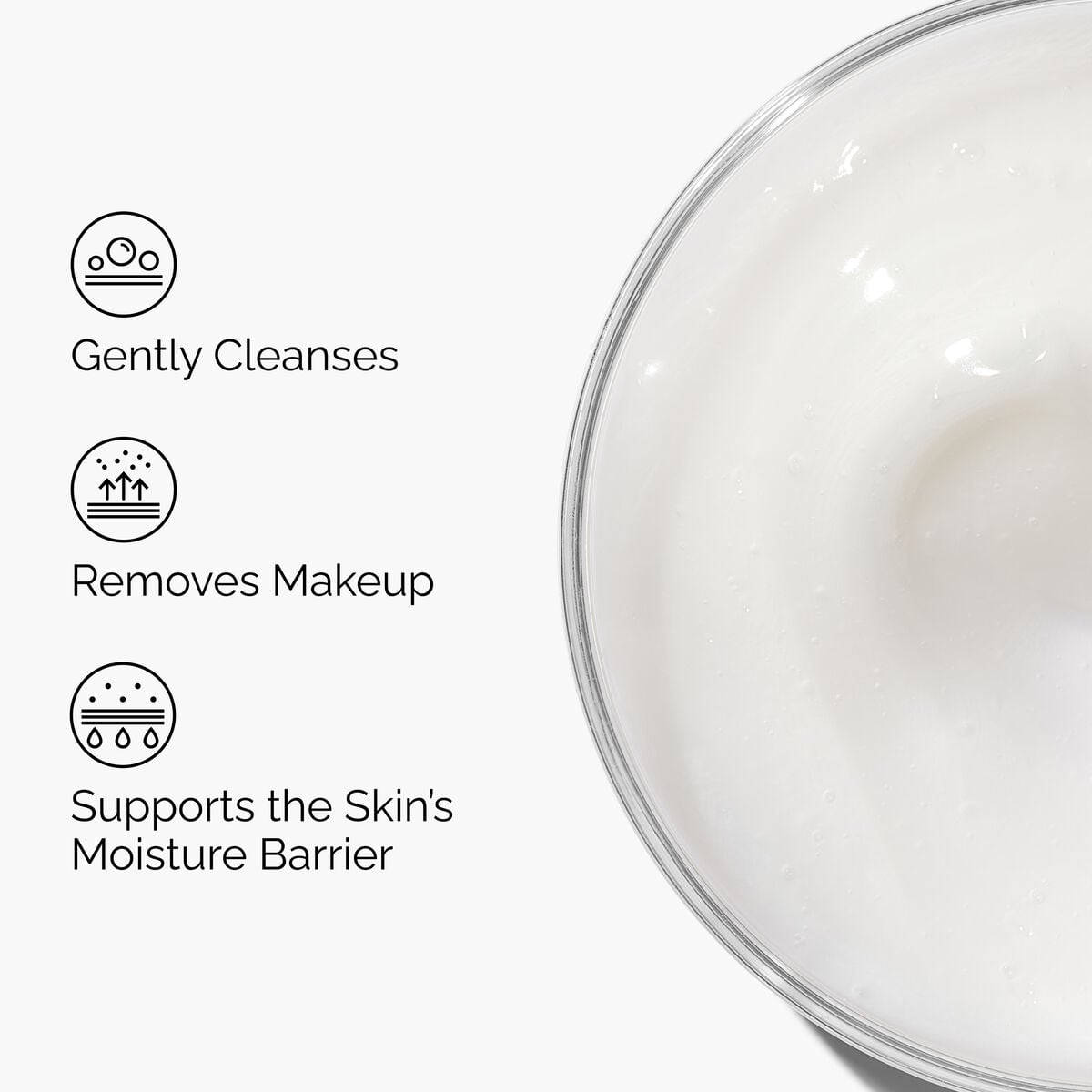 Claims of the Glycolipid Cream Cleanser