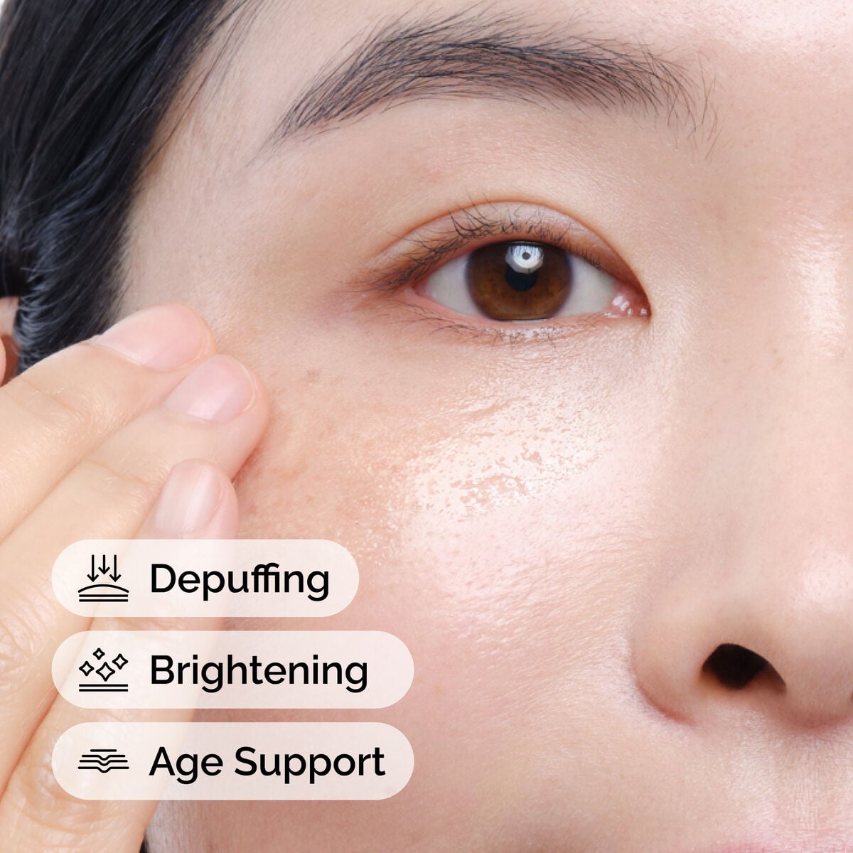 Model application of Multi-Peptide Eye Serum