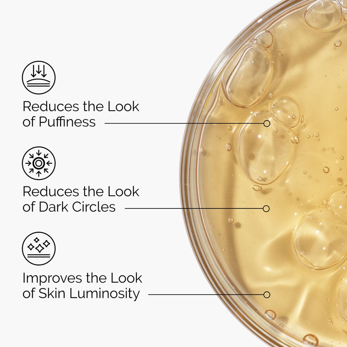 The Ordinary Caffeine Solution 5% + EGCG reduces puffiness and dark circles
